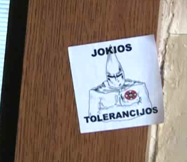 jokios tolerancijos